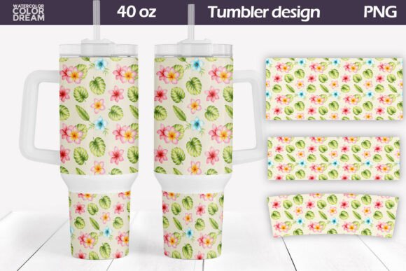 Download Tropical Tumbler Wrap 40 Oz - Tropical tumbler wrap Collection
