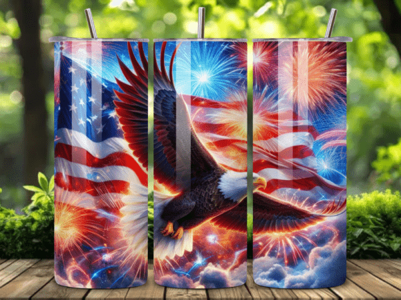 Download American Eagle Fireworks Tumbler Wrap - Fireworks tumbler Collection