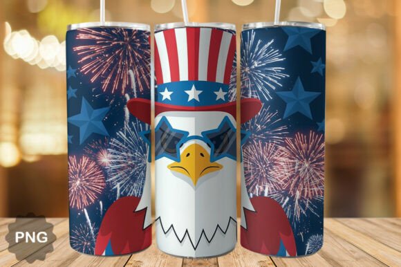 Download USA Eagle Fireworks Tumbler Wrap - Fireworks tumbler Collection