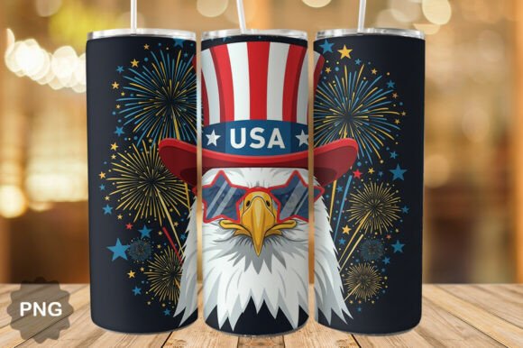 Download USA Eagle Fireworks Tumbler Wrap - Fireworks tumbler Collection