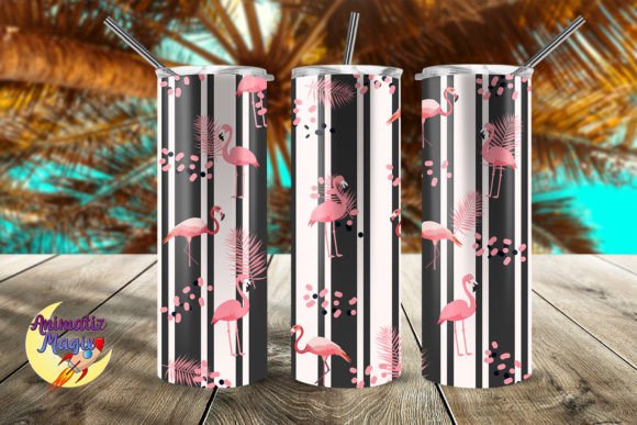 Download Flamingos Tropical Tumbler Wrap Design - Tropical tumbler wrap Collection