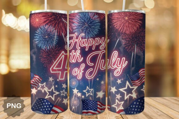 Download Happy 4th of July Fireworks Tumbler Wrap - Fireworks tumbler Collection