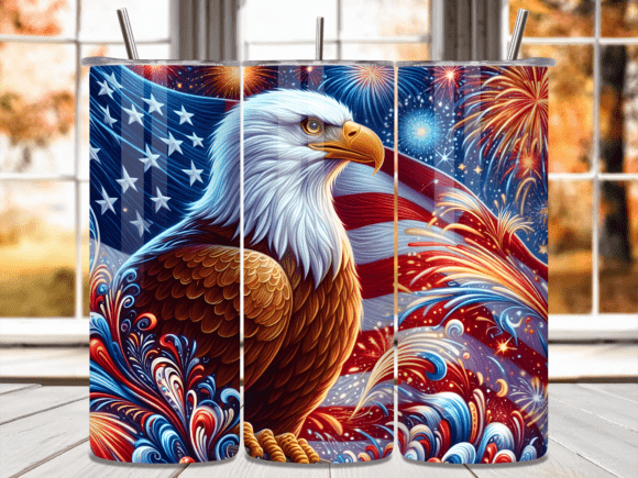 Download American Flag Fireworks Tumbler Wrap - Fireworks tumbler Collection
