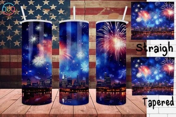 Download Fireworks Tumbler ,4th of July - Fireworks tumbler Collection